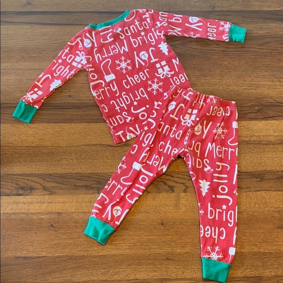 Carters holiday PJ set. Used, good condition. - Picture 3 of 5